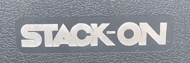 Stack-On 9”x19”x9” Toolbox + Contents & Amash Socket Wrench Set