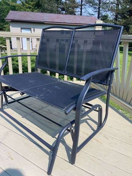 Outdoor Glider Loveseat (36” tall & 41” long)
