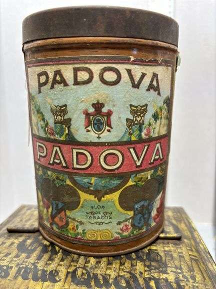 Collection of Empty Tobacco Tins