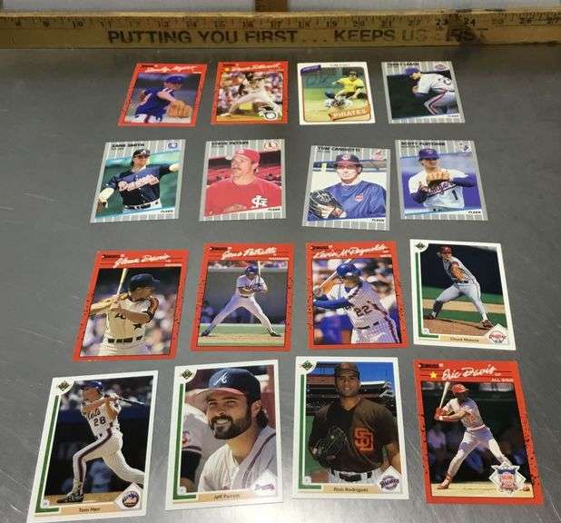 Box Of Sports Trading Cards Sherwood Auctions