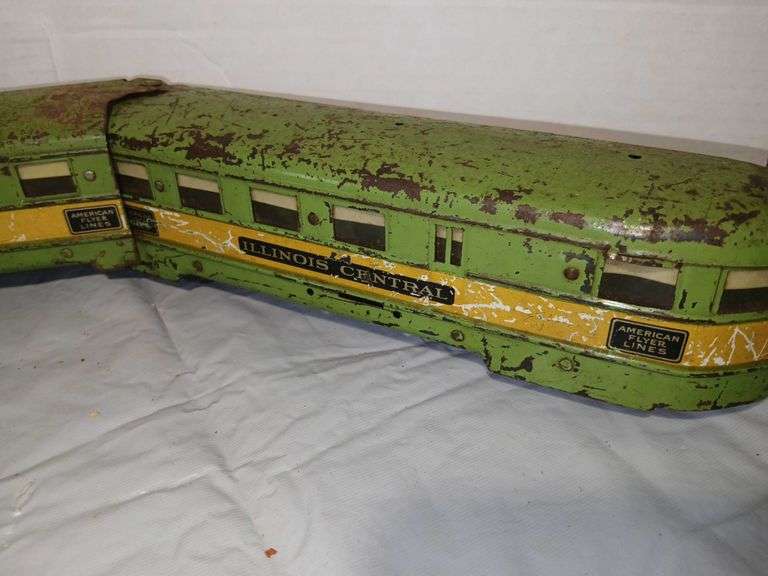American Flyer Illinois Central Green Diamond Set