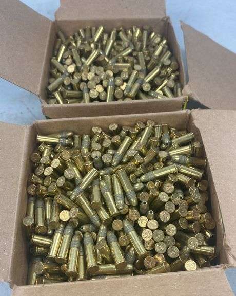 2 Boxes (1050 Cartridges) Remington Golden Bullet 22LR Brass-Plated Hollow Points