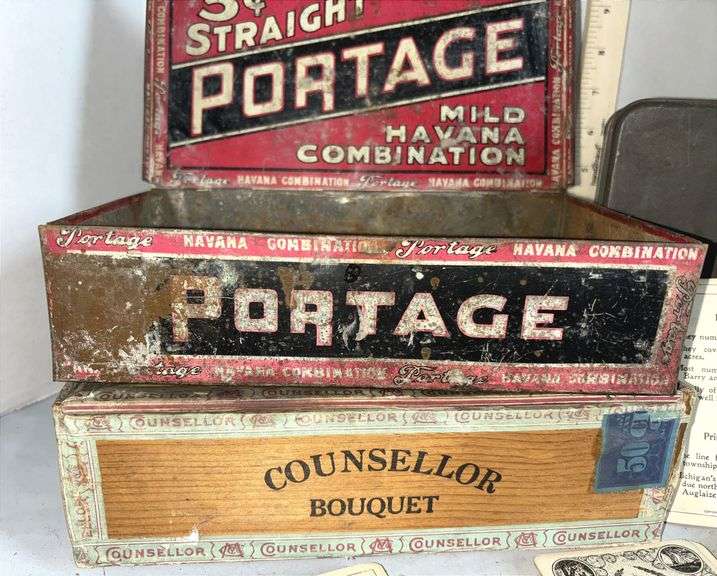 1897 Progressive Chautauqua Cards & Cigar Boxes