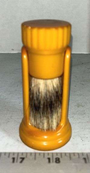 Butterscotch Bakelite Shaving Brush w/ Boar Hair Bristles