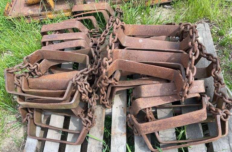 Skid Loader Steel Tracks for 16.5 Tires
