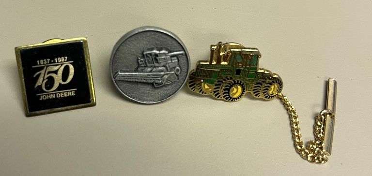 John Deere Pins, Tie Tack & Key Chain