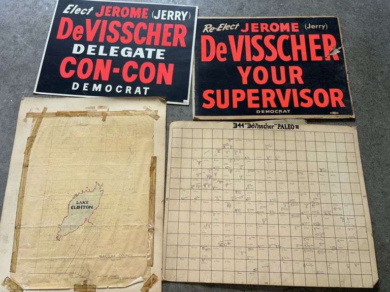 Jerome Devisscher Campaign Signs & Macomb County Base Map