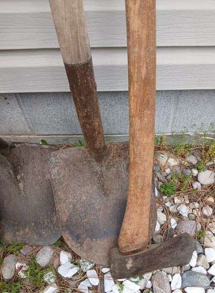 Shovels, Weeding Tool and Axe