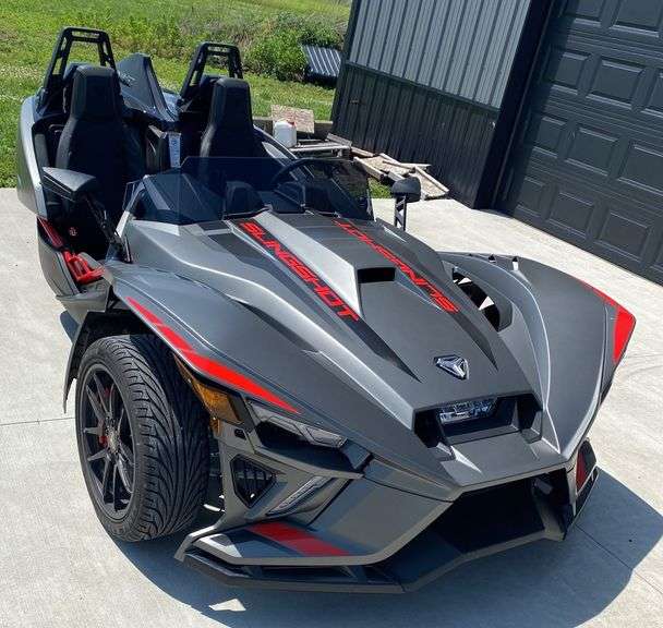 2024 Polaris Slingshot R, 5 Speed Manual, Phantom Gray, VIN 57XAARGBXR8165167