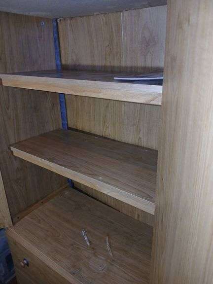 Wooden Wardrobe (55"×31"×16")