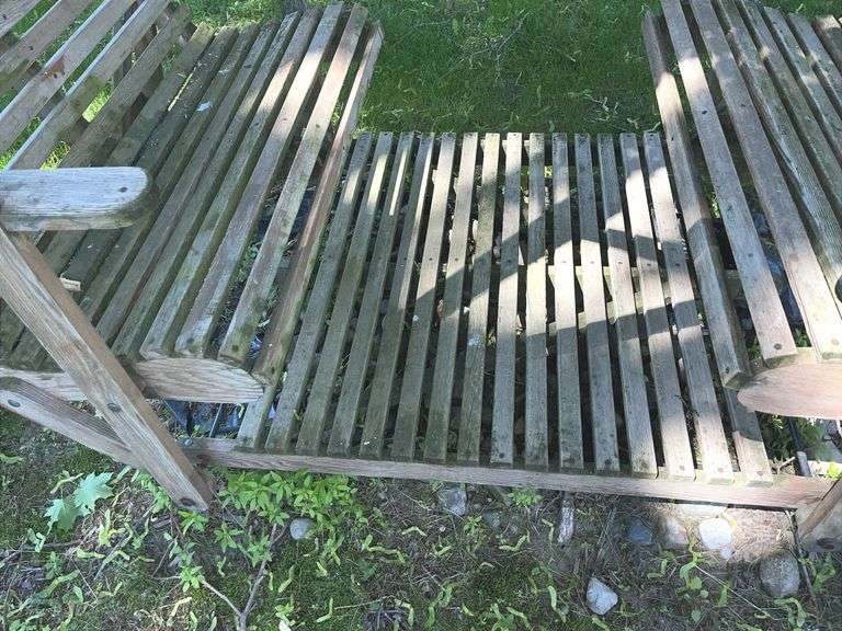 Wooden Double Swing Attached to 92” tall Frame- (7’ x 69”)