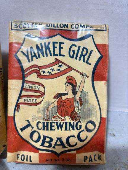 Peachey, Union Standard, Yankees Girl, Red Man, Way-Up, Lieberman’s Chewing Tobacco