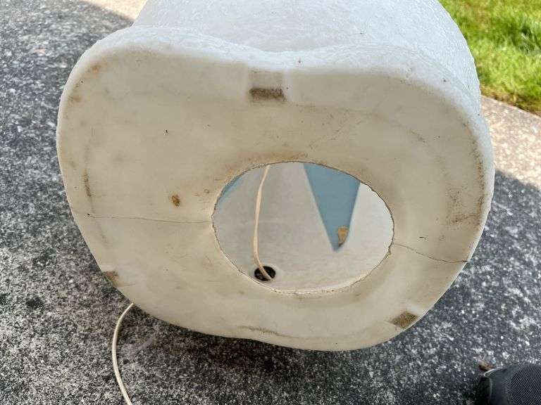 34” Snowman Blow Mold- Untested/Light Bulb Missing