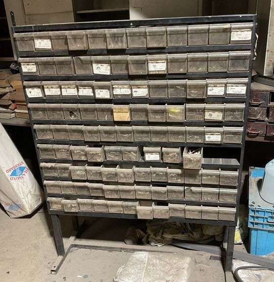 Standalone Bolt Bin & Assorted Fasteners