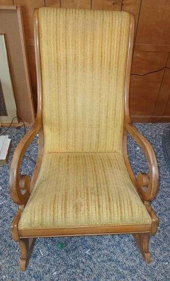 Mid Century Rocking Chair