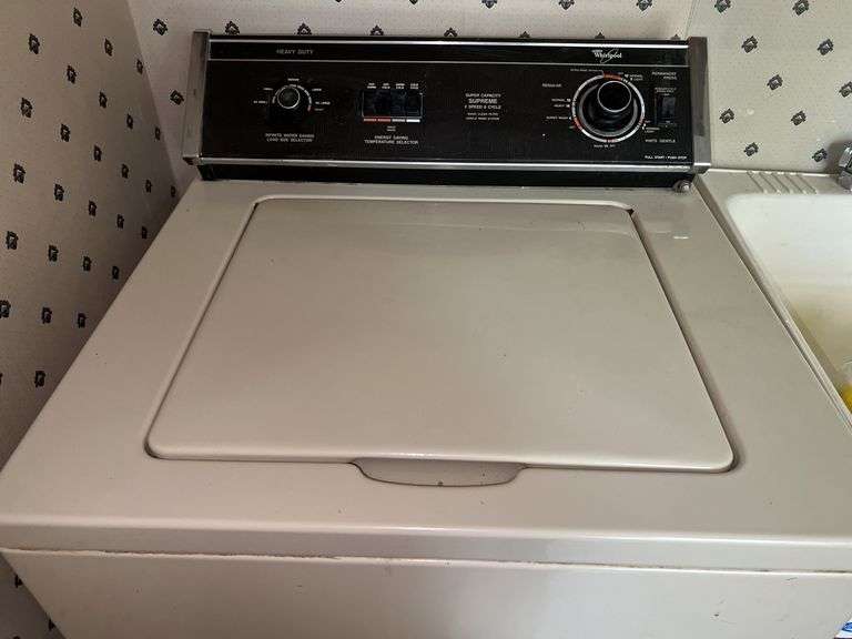 Whirlpool Heavy Duty Washer (43”T,27”W,26”D)