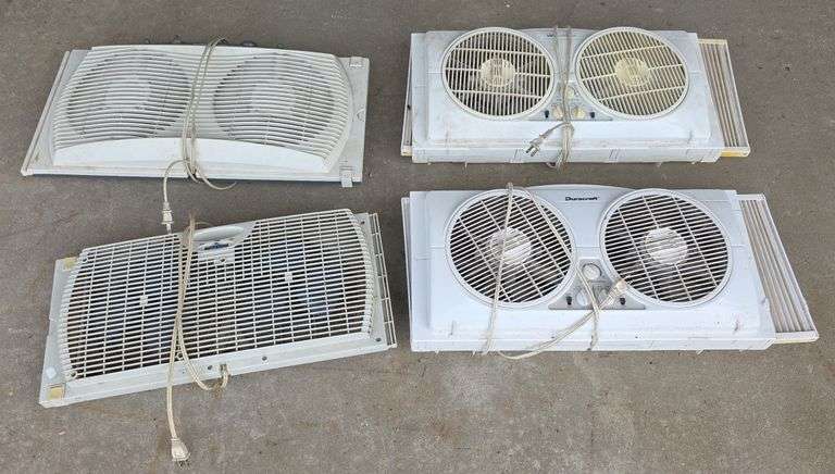 Qty-4 Window Fans