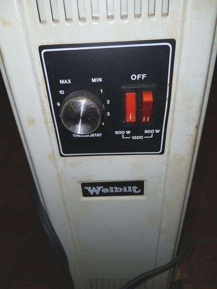 Welbilt 1500 watt Radiator Heater- Has Power