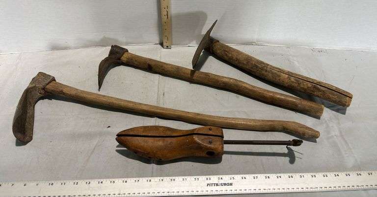 Primitive Tools & Wooden Shoe Stretcher