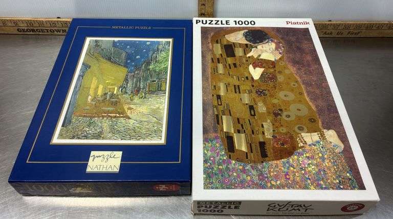 1000 Piece Metallic Puzzles