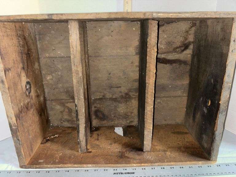 Laity Bro’s & Co’s Wooden Soap Crate 21”X 15”X 8”