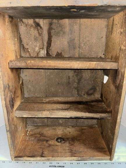 Laity Bro’s & Co’s Wooden Soap Crate 21”X 15”X 8”