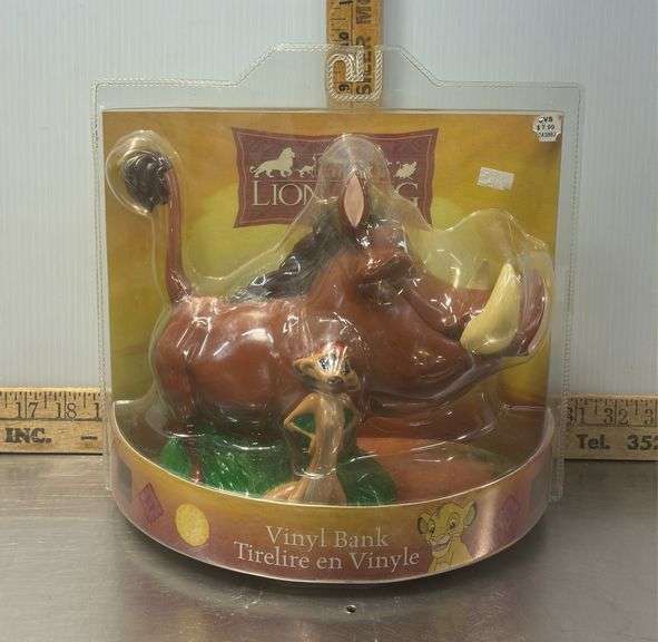 Lion King Vinyl Bank
