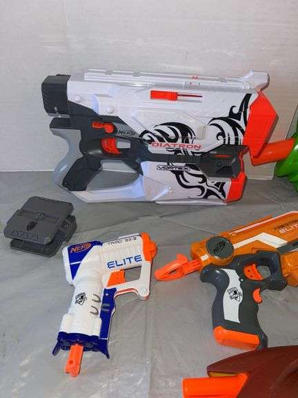 Nerf Diatron, Cougar, Elite, Firestick, & Buzzbee Play Guns
