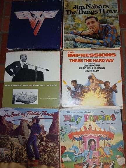 Collectable Vinyl Records Including Van Halen II