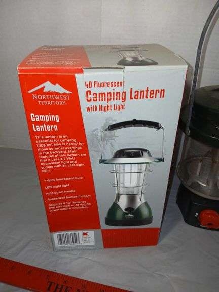 Two Coleman Lanterns & One Northwest Lantern + One Coleman Lantern Case