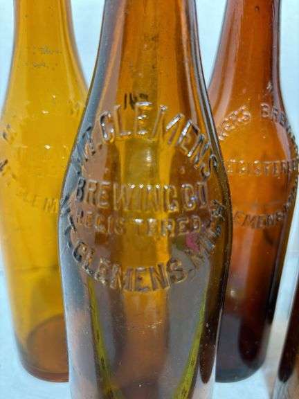 MT. Clemens Michigan Amber Brewing Bottles
