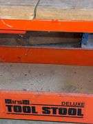 Hirsh Deluxe Tool Stool- 15” tall & top is 24”x10”