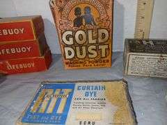 Gold Dust, Snowboy, & Other Vintage Washing Powders