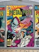 Three DC Metal Men Comics