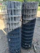 Red Brand 4’ Welded Wire Fencing - 1 Full & 1 Used Roll