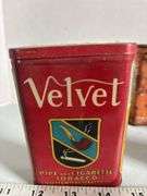 Assorted Tobacco Tins