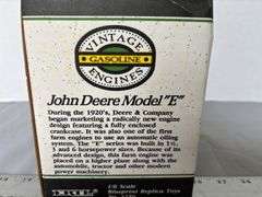 ERTL John Deere Model E Gasoline Engine Scale 1/6