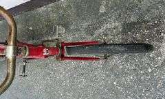 Red Hawthorn One Speed Bicycle