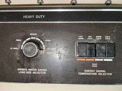 Whirlpool Heavy Duty Washer (43”T,27”W,26”D)
