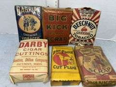 Darby, Big Kick Plain Scrap, Beech-Nut, Bagpipe, Dan Patch & Yankee Girl Tobacco