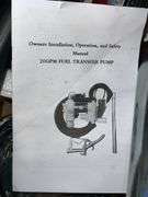 NIB 20 GPM Fuel Transfer Pump