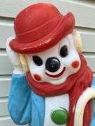 34” Snowman Blow Mold- Untested/Light Bulb Missing