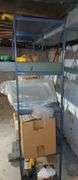XL Metal Shelving Unit 6'×6'×18" (contents not included)