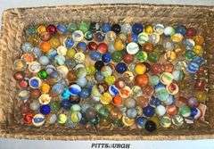 Huge Assortment of Glass Marbles