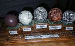 Walker, Box Fan, Small Wooden Cabinet & The Development of the Golf Ball