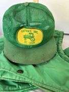 John Deere Women Med. Snow Pants, Hoods, Ball-Caps, Dealership Men’s XL Shirt & Medium JD Jacket