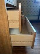 Wooden Wardrobe (55”T,30”L,15.5”D)