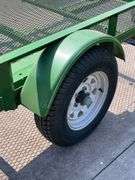 Steel 76”x113” Trailer w/ Hand Winch (Bed is 111” x 62”)
