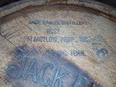 55 Gallon Jack Daniel's Keg & Smaller Wooden Keg