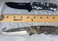 Whitetails Unlimited Game Knife, Kershaw Hunting Knife & Stainless Steel Game Knife
